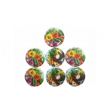 ZAKRĘTKA słoik 82mm 6zacz WARZYWA mix 10szt /70