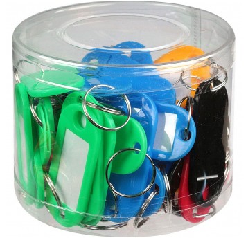 Zawieszka do kluczy Titanum OWALNA 50szt