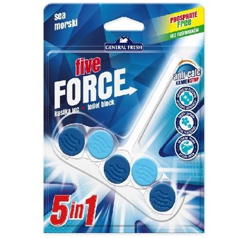 Zawieszka wc 50g FIVE FORCE 5in1 wc kulki /10