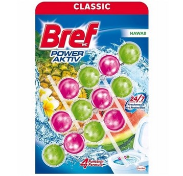 Zawieszka wc kulki BREF POWER ACTIV 3x50g Hawaii
