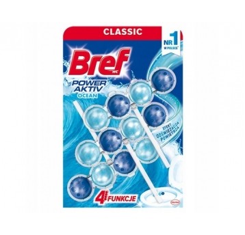 Zawieszka wc kulki BREF POWER ACTIV 3x50g OCEAN