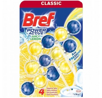 Zawieszka wc kulki BREF POWER ACTIV 50g X 3szt /9