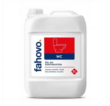 Żel do WC i Sanitariatów FAHOVO 5L