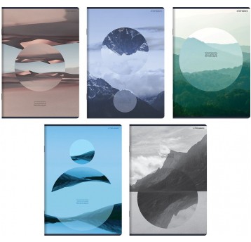 Zeszyt A5 32k = Top2000 UNNATURAL LANDSCAPE