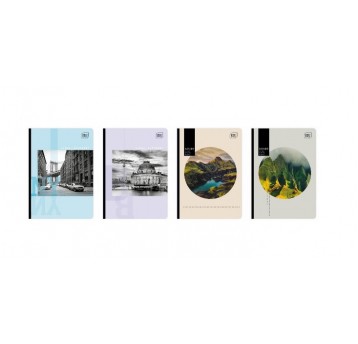 Zeszyt A5 60K # INTERDRUK B&W miasta/krajobrazy