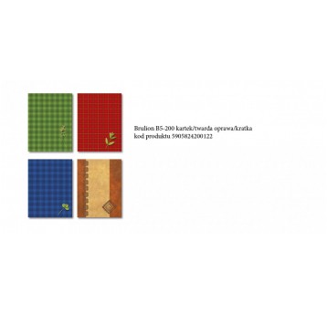 Zeszyt B5 200K # twarda oprawa