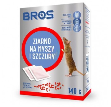 Ziarno na myszy i szczury 140G BROS