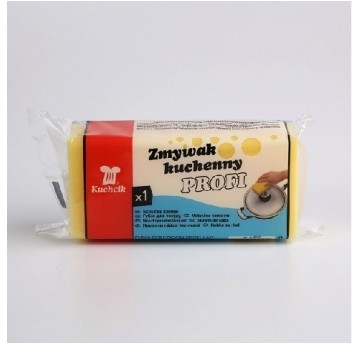 Zmywak kuchenny KUCHCIK PROFI niebieska fibra 1szt