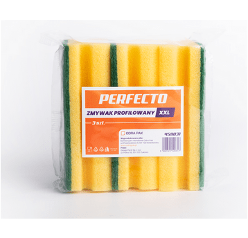 Zmywak kuchenny profilowany XXL PERFECTO 3szt /48