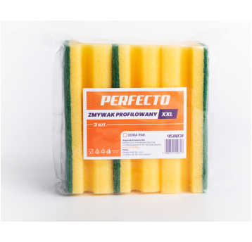 Zmywak kuchenny profilowany XXL PERFECTO 3szt /48