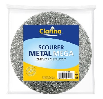 Zmywak metalowy CLARINA MEGA 90g 1szt /100