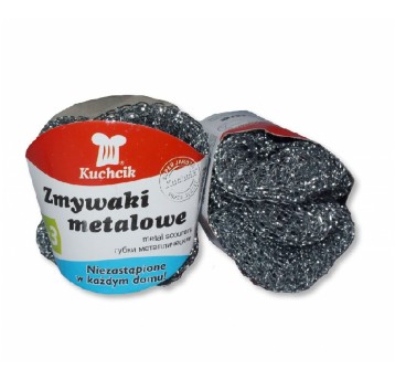 Zmywak metalowy KUCHCIK 3szt