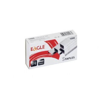 Zszywki 24/6 Srebrne Eagle 1000szt