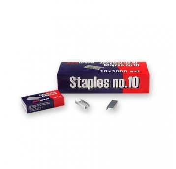 Zszywki no.10 srebrne Staples Gand 1000szt